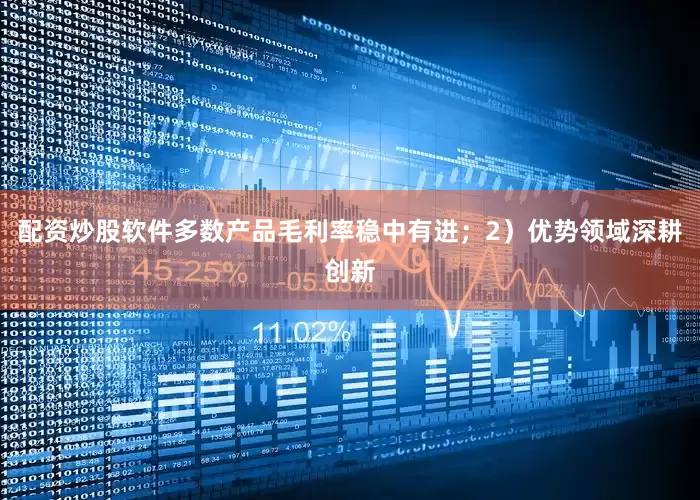 配资炒股软件多数产品毛利率稳中有进；2）优势领域深耕创新