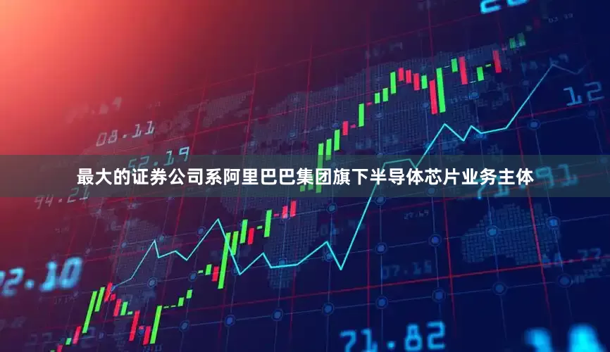 最大的证券公司系阿里巴巴集团旗下半导体芯片业务主体